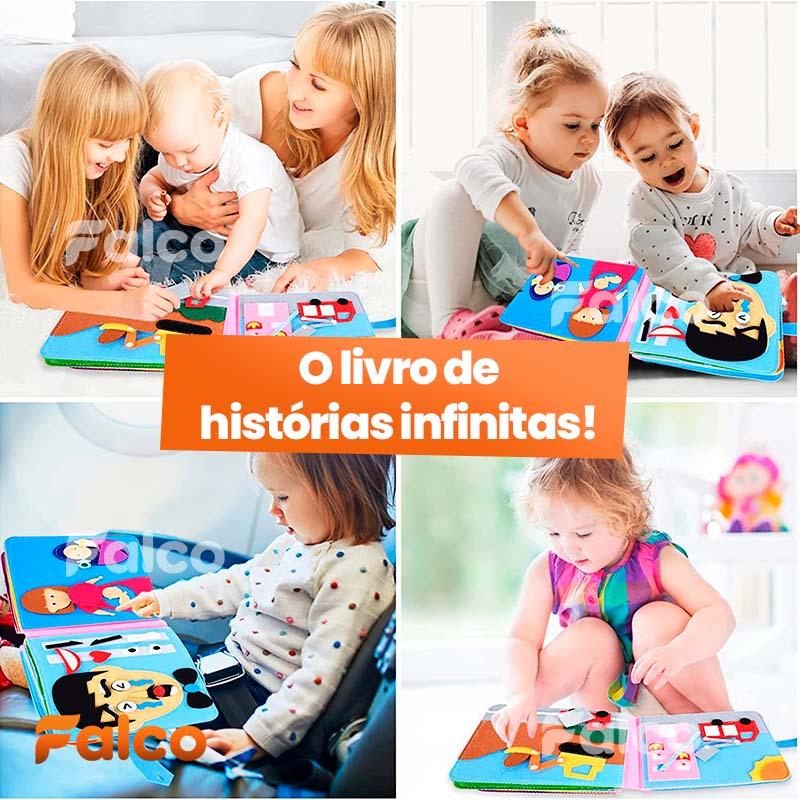 Livro de Histórias Interativo Infinity Book + Ebook Desenvolvimento Infantil (BRINDE!)